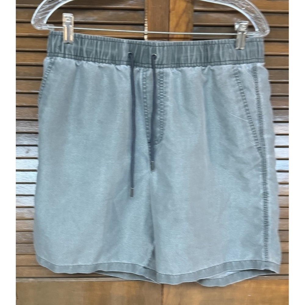 Cotton On Gray Swim Trunks Men's Small Pull On Beach Shorts Lined Minimalist